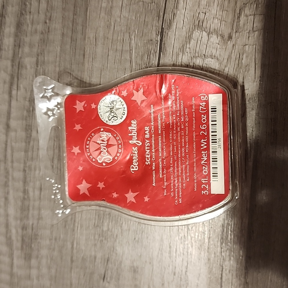 Berries‎ Jubilee scentsy bar